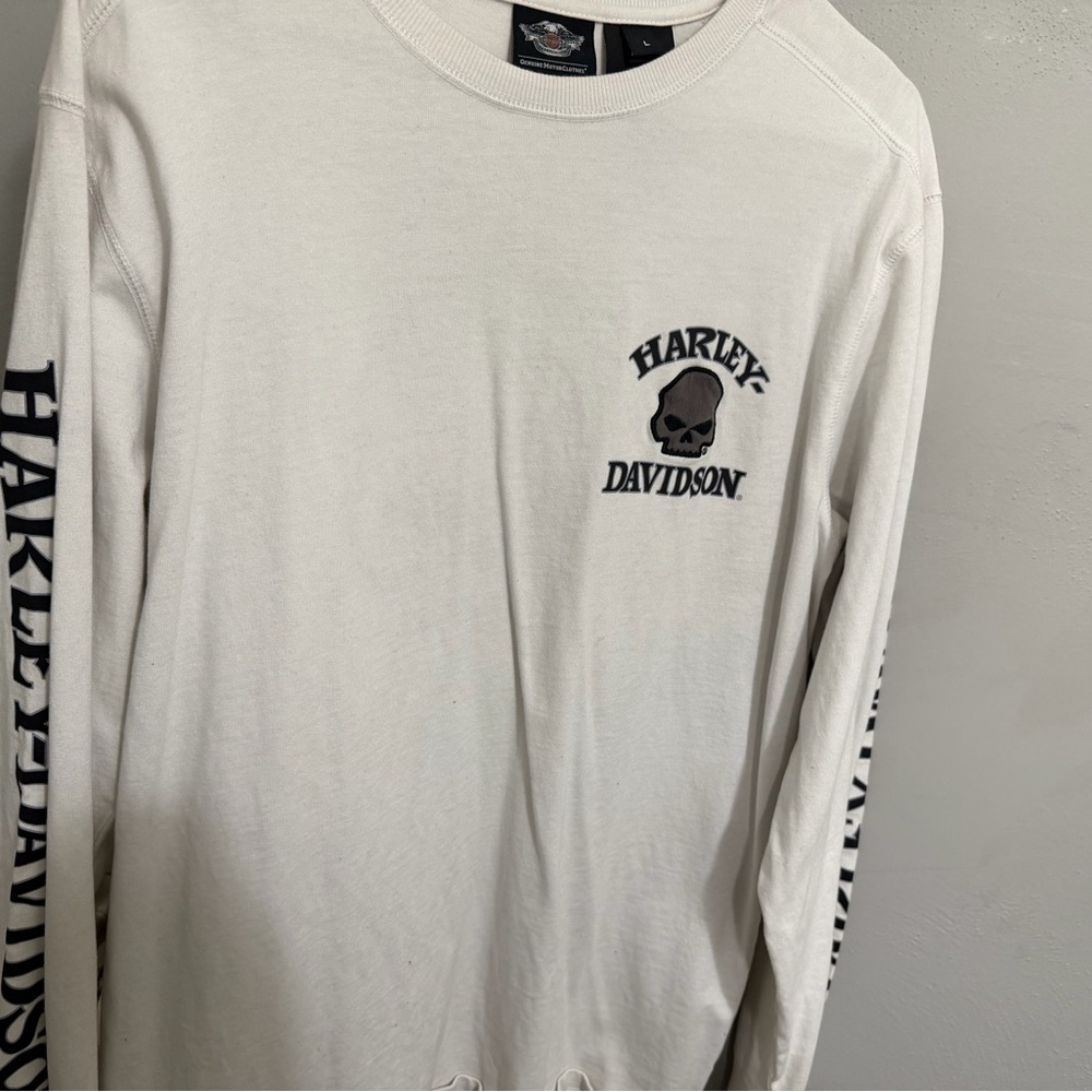 Harley-Davidson white Cotton Tee never worn - Picture 4 of 4